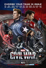 Первый Мститель: Противостояние, IMAX-постер