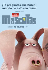 Тайная жизнь домашних животных, характер-постер