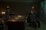 Такеши Китано, кадры из фильма, Скарлетт Йоханссон, Такеши Китано, Призрак в доспехах