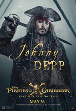 Пираты Карибского моря: Мертвецы не рассказывают сказки, характер-постер