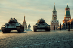 Танки, со съемок