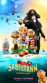 Капитан Саблезуб и Волшебный бриллиант, постеры