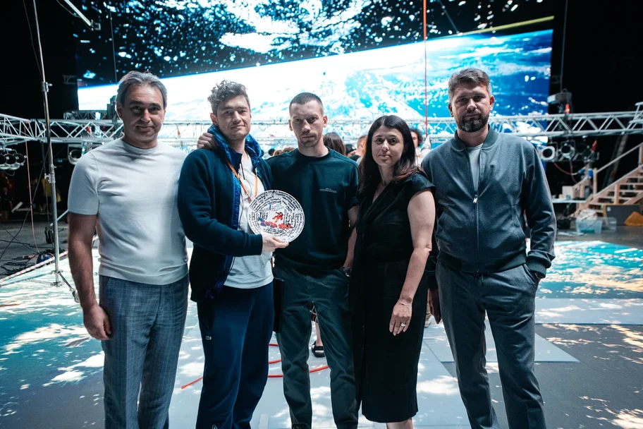 Свободное падение, со съемок