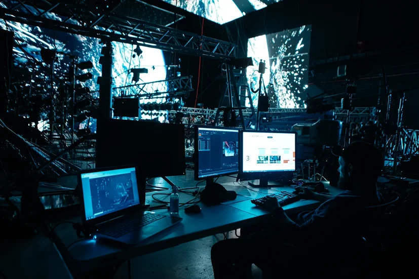 Свободное падение, со съемок