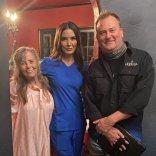 Ночь сиделки, со съемок