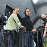 Ночь сиделки, со съемок