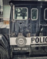 Рыцари Готэма, со съемок