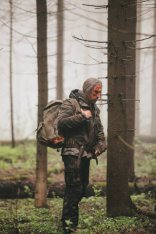 Охотник, со съемок