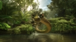 Шевели ластами 3D, кадры из фильма