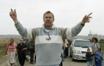 5 дней в августе*, со съемок