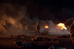 Мишель Родригес, кадры из фильма, Мишель Родригес, Инопланетное вторжение: Битва за Лос-Анджелес