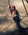 Пираты Карибского моря: На странных берегах, фотосессия, Джонни Депп