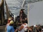 Джонни Депп, со съемок, Джонни Депп, Пираты Карибского моря: Сундук мертвеца