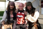 Пираты Карибского моря: На краю света, со съемок, Мартин Клебба, Кит Ричардс, Джонни Депп