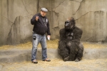 Мой парень из зоопарка, со съемок, Фрэнк Корачи