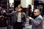 Мартин Скорсезе, со съемок, Мартин Скорсезе, Леонардо ДиКаприо, Банды Нью-Йорка