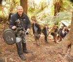 Охотник, со съемок