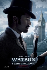Шерлок Холмс: Игра теней, характер-постер