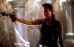 Анджелина Джоли, кадры из фильма, Анджелина Джоли, Лара Крофт: Расхитительница гробниц